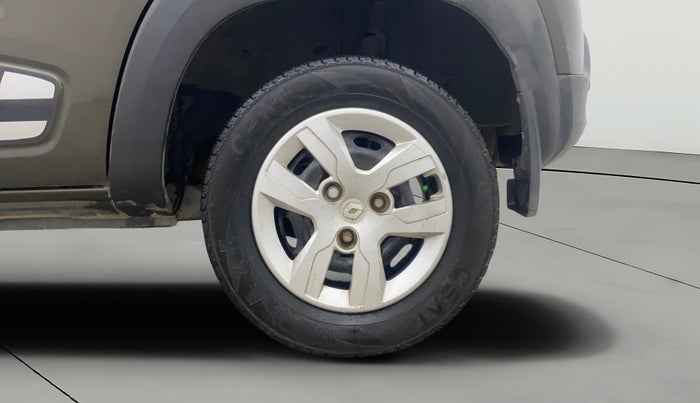 2017 Renault Kwid RXT 1.0 AMT, Petrol, Automatic, 75,218 km, Left Rear Wheel