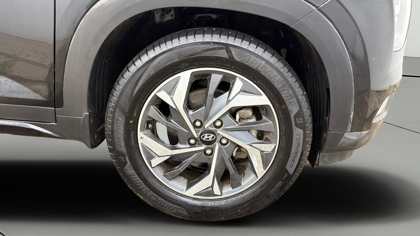2022 Hyundai Creta SX (O) 1.4 TURBO DCT, Petrol, Automatic, 76,680 km, Right Front Wheel