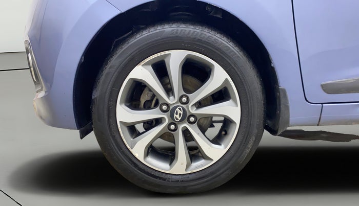 2014 Hyundai Xcent SX 1.2 (O), Petrol, Manual, 43,037 km, Left Front Wheel