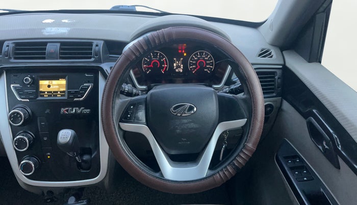 2016 Mahindra Kuv100 K8 D 6 STR, Diesel, Manual, 1,05,756 km, Steering Wheel Close Up