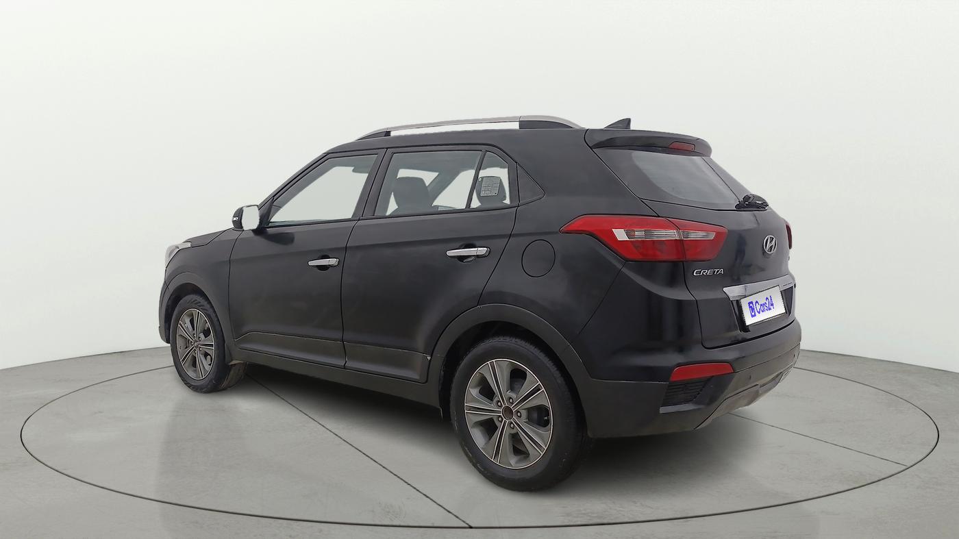 2017 Hyundai Creta SX PLUS AT 1.6 PETROL, Petrol, Automatic, 70,973 km, Left Back Diagonal