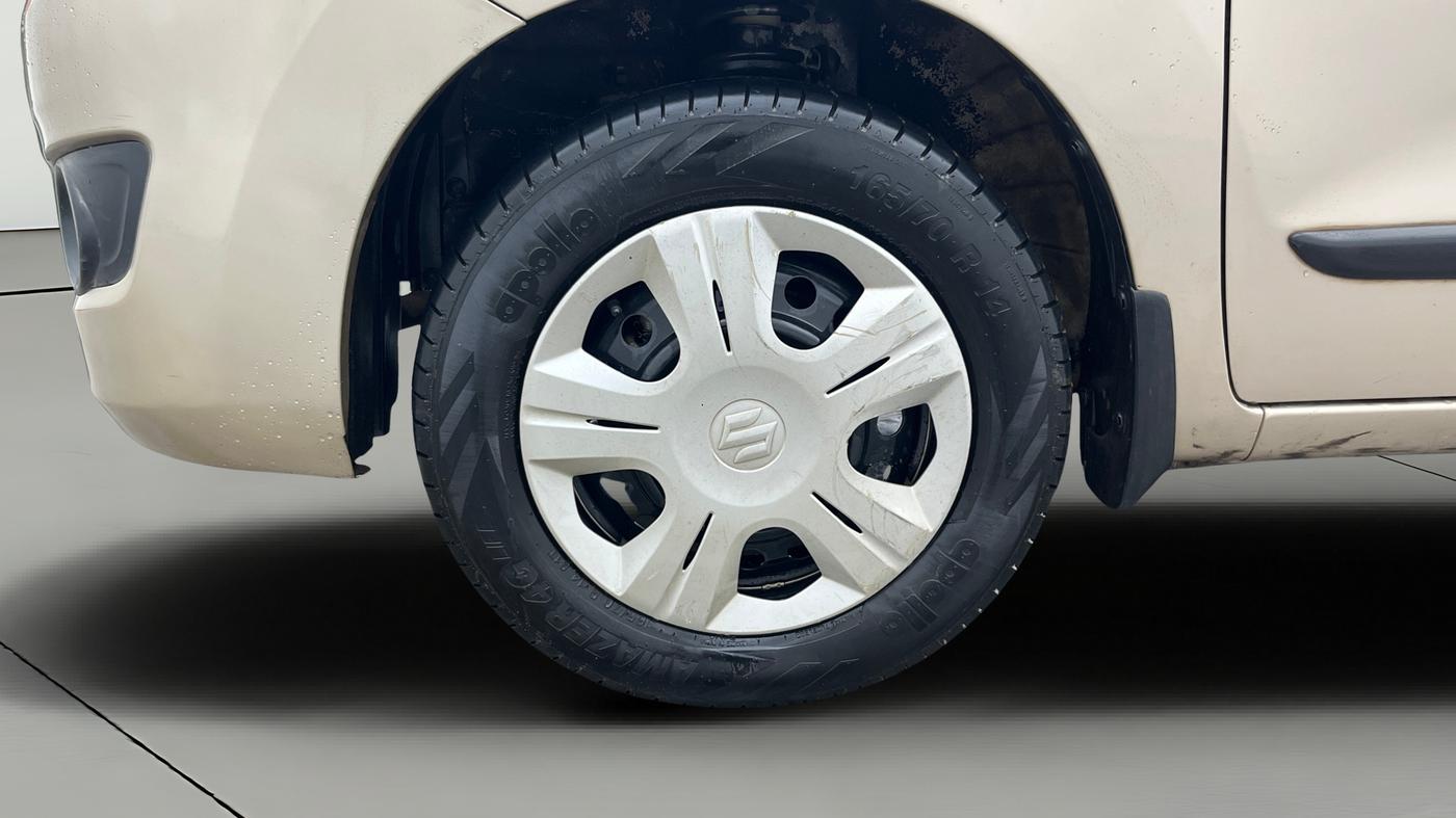 2014 Maruti Wagon R 1.0 VXI, Petrol, Manual, 78,110 km, Left Front Wheel