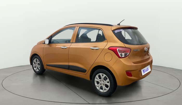 2014 Hyundai Grand i10 SPORTZ 1.2 KAPPA VTVT, Petrol, Manual, 62,817 km, Left Back Diagonal