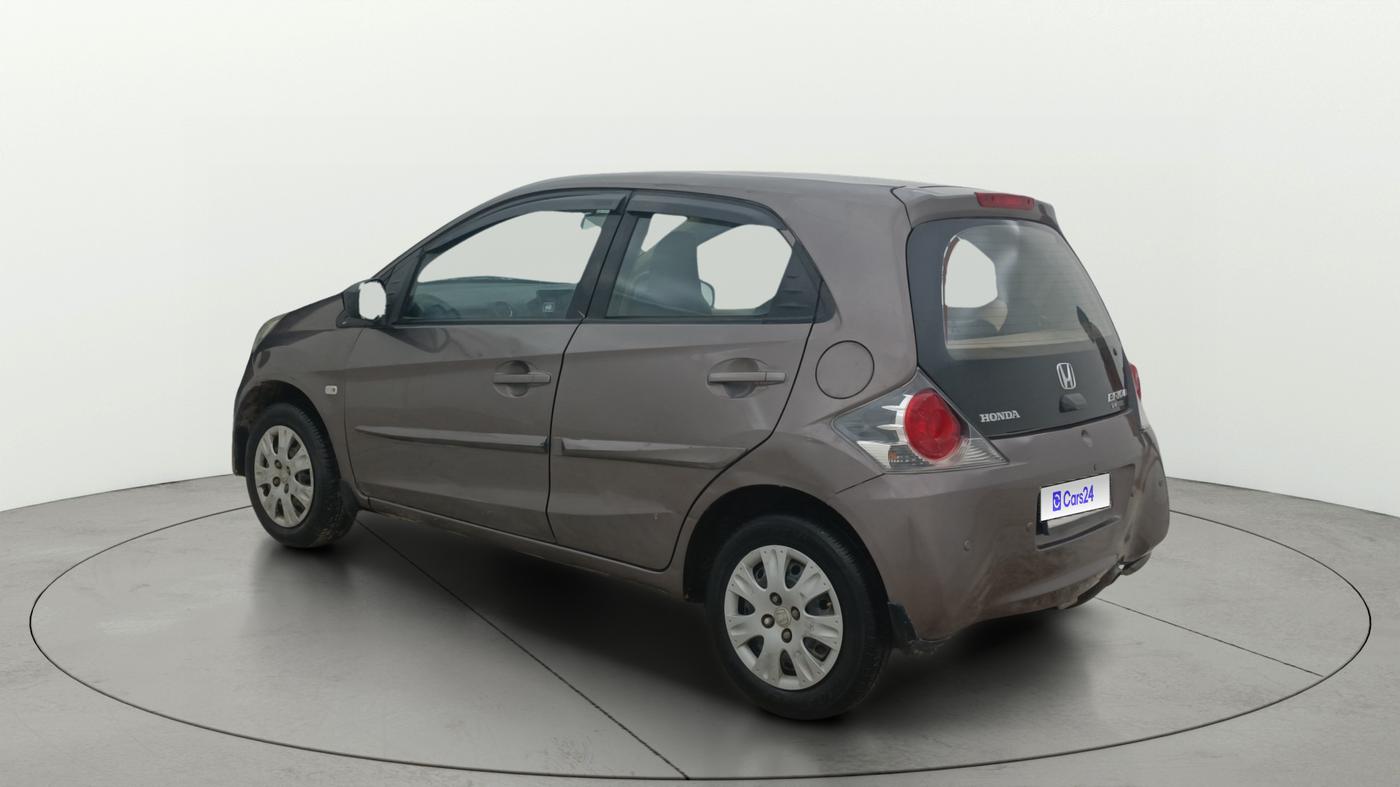 2014 Honda Brio S MT, Petrol, Manual, 86,246 km, Left Back Diagonal