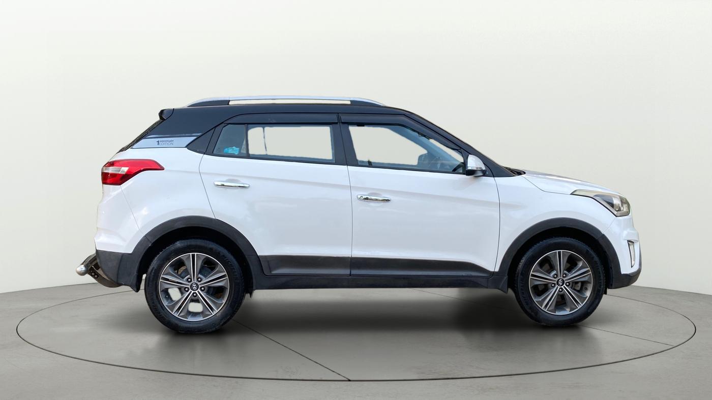 2016 Hyundai Creta SX PLUS  ANNIVERSARY EDITION 1.6 PETROL, Petrol, Manual, 1,02,544 km, Right Side View