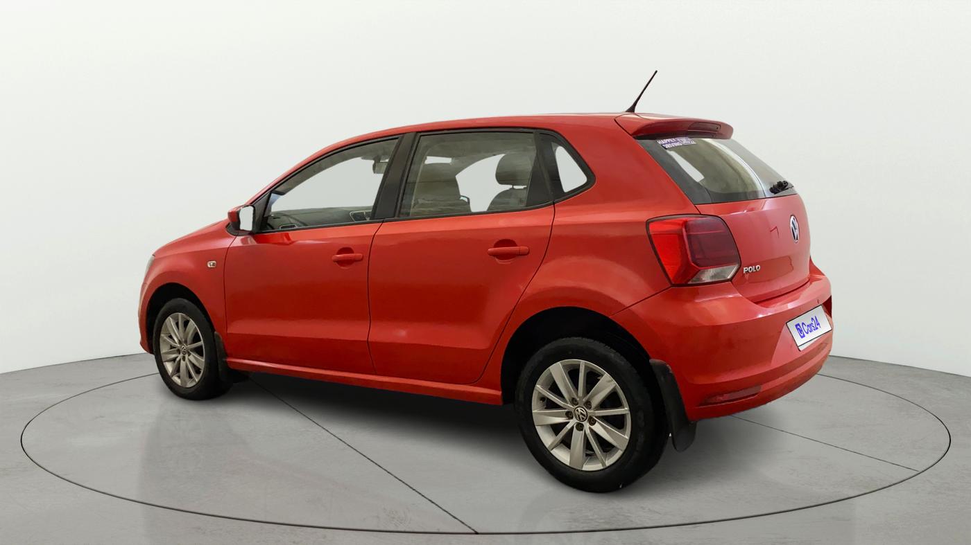 2014 Volkswagen Polo HIGHLINE1.2L, Petrol, Manual, 58,923 km, Left Back Diagonal