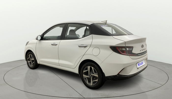 2021 Hyundai AURA SX 1.2, Petrol, Manual, 1,16,017 km, Left Back Diagonal