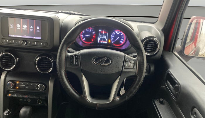 2021 Mahindra Thar LX PETROL HT 4WD AT, Petrol, Automatic, 35,731 km, Steering Wheel Close Up