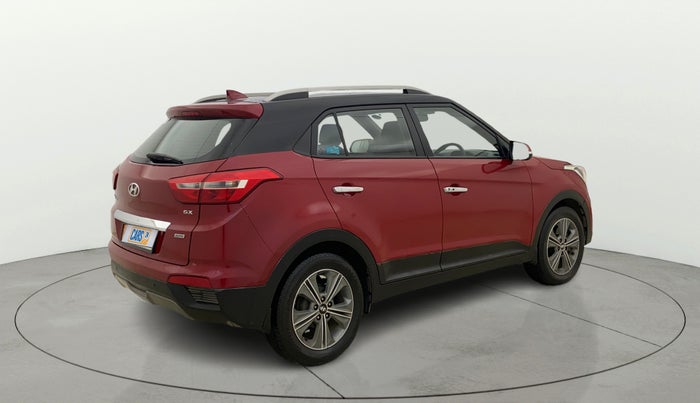 2017 Hyundai Creta SX PLUS AT 1.6 PETROL, Petrol, Automatic, 51,710 km, Right Back Diagonal