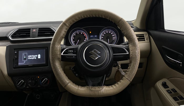 2021 Maruti Dzire VXI AMT, Petrol, Automatic, 1,07,760 km, Steering Wheel Close Up