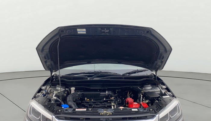 2022 Maruti Vitara Brezza ZXI AT SHVS, Petrol, Automatic, 12,254 km, Open Bonet