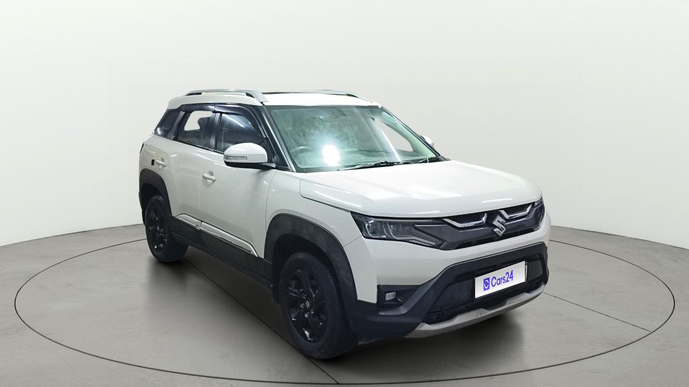 2024 Maruti BREZZA ZXI S-CNG, CNG, Manual, 29,170 km, Right Front Diagonal