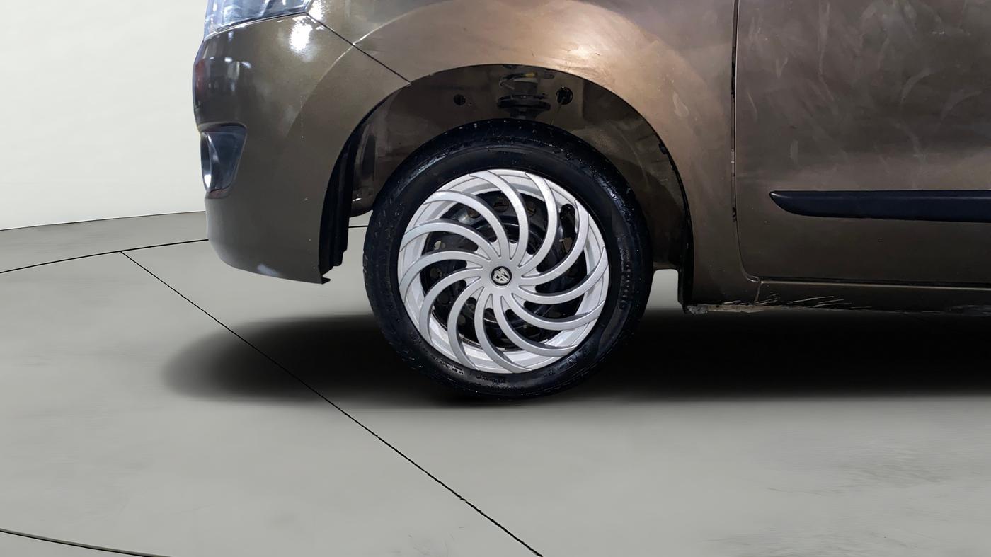 2018 Maruti Wagon R 1.0 VXI, Petrol, Manual, 7,073 km, Left Front Wheel