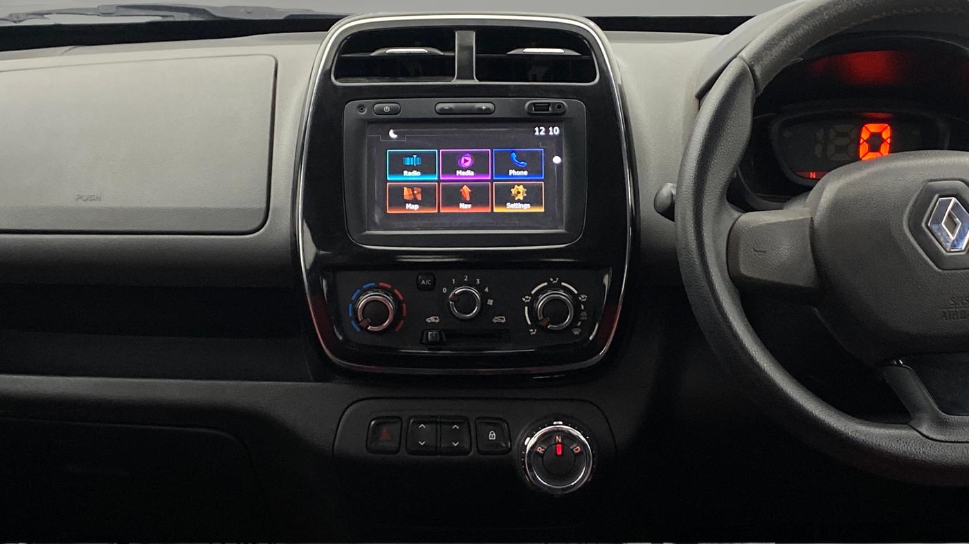2017 Renault Kwid RXT 1.0 AMT, Petrol, Automatic, 55,955 km, Air Conditioner
