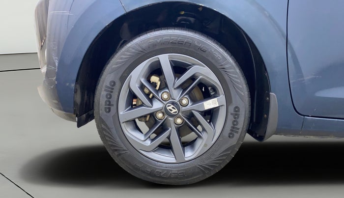 2021 Hyundai GRAND I10 NIOS SPORTZ AMT 1.2 KAPPA VTVT, Petrol, Automatic, 52,055 km, Left Front Wheel