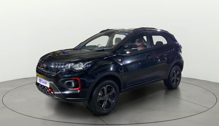 2023 Tata NEXON XZA PLUS LUX SUNROOF DARK PETROL, Petrol, Automatic, 23,369 km, Left Front Diagonal