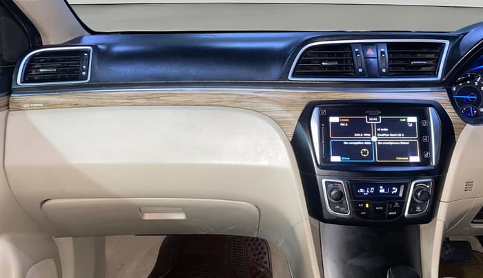 2019 Maruti Ciaz ALPHA  AT 1.5 SHVS PETROL, CNG, Automatic, 57,964 km, Air Conditioner