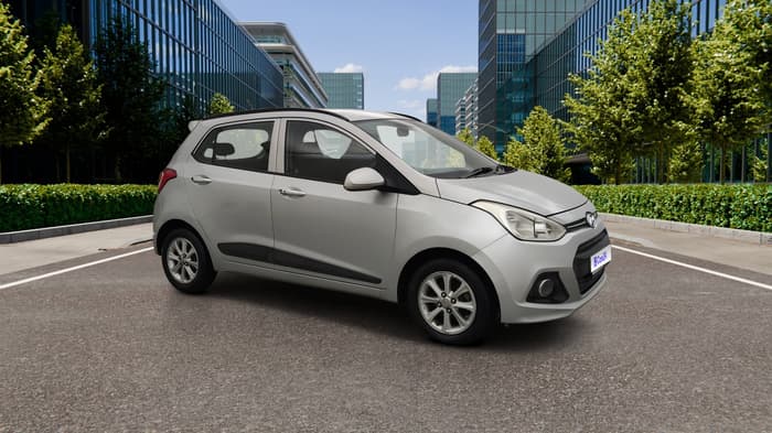 2015 Hyundai Grand i10 ASTA AT 1.2 KAPPA VTVT, Petrol, Automatic, 70,869 km, Right Front Diagonal