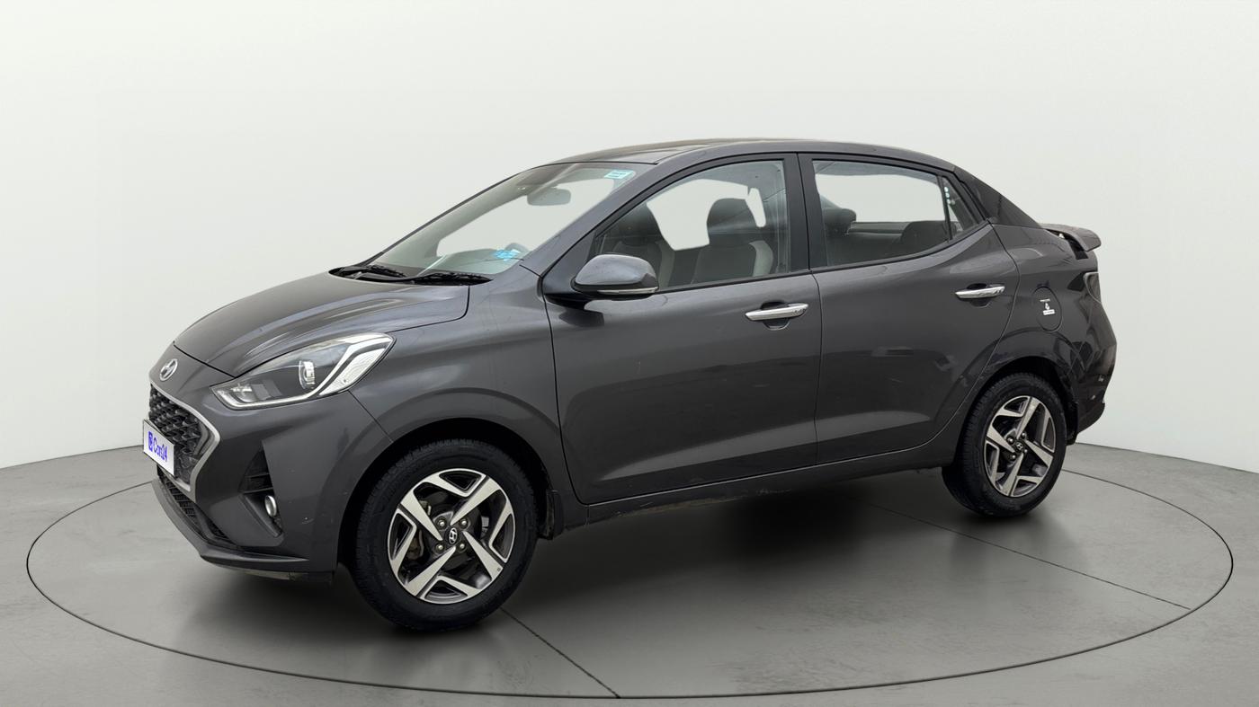 2022 Hyundai AURA SX 1.2 (O), Petrol, Manual, 46,489 km, Left Front Diagonal