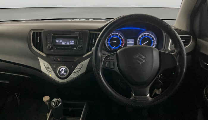 2018 Maruti Baleno DELTA PETROL 1.2, Petrol, Manual, 24,883 km, Steering Wheel Close Up