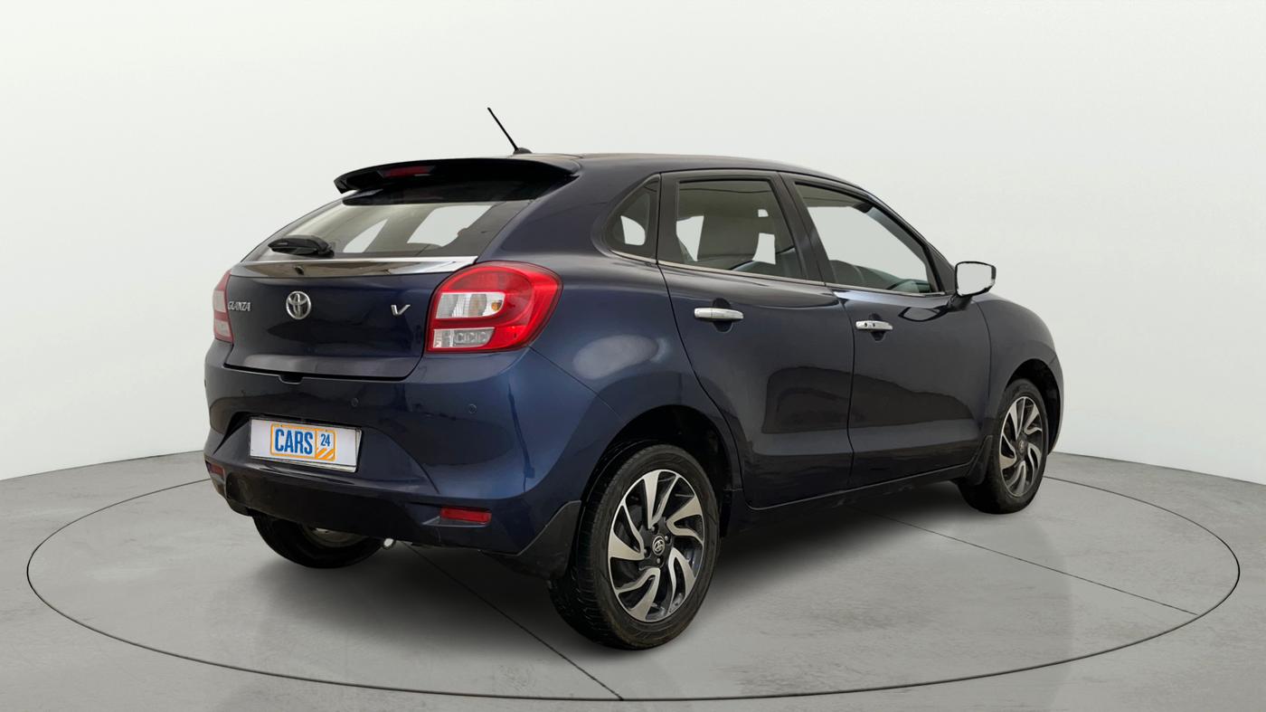 2020 Toyota Glanza V, Petrol, Manual, 63,580 km, Right Back Diagonal