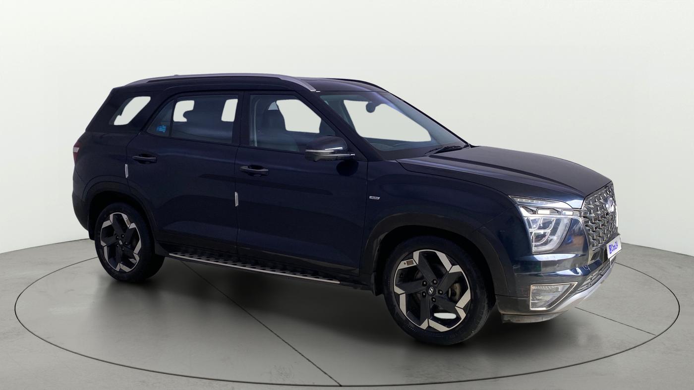 2022 Hyundai ALCAZAR 1.5 SIGNATURE (O) AT 6STR, Diesel, Automatic, 30,479 km, Right Front Diagonal