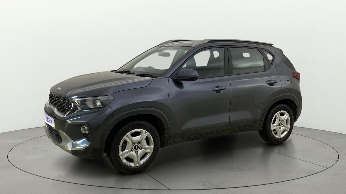 2021 KIA SONET HTK PLUS 1.0 IMT, Petrol, Manual, 37,913 km, Left Front Diagonal