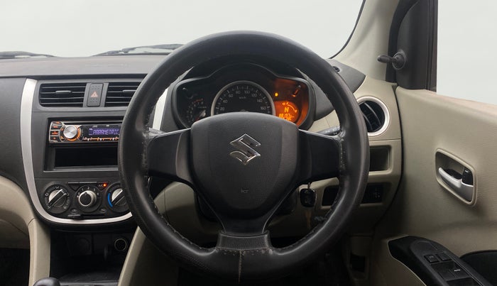 2014 Maruti Celerio VXI AMT, Petrol, Automatic, 88,174 km, Steering Wheel Close Up