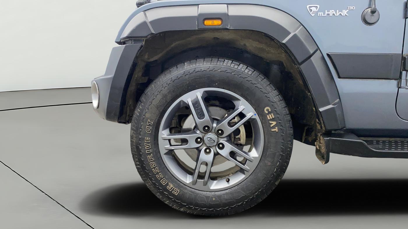 2021 Mahindra Thar LX D 4*4 MT HT, Diesel, Manual, 75,780 km, Left Front Wheel