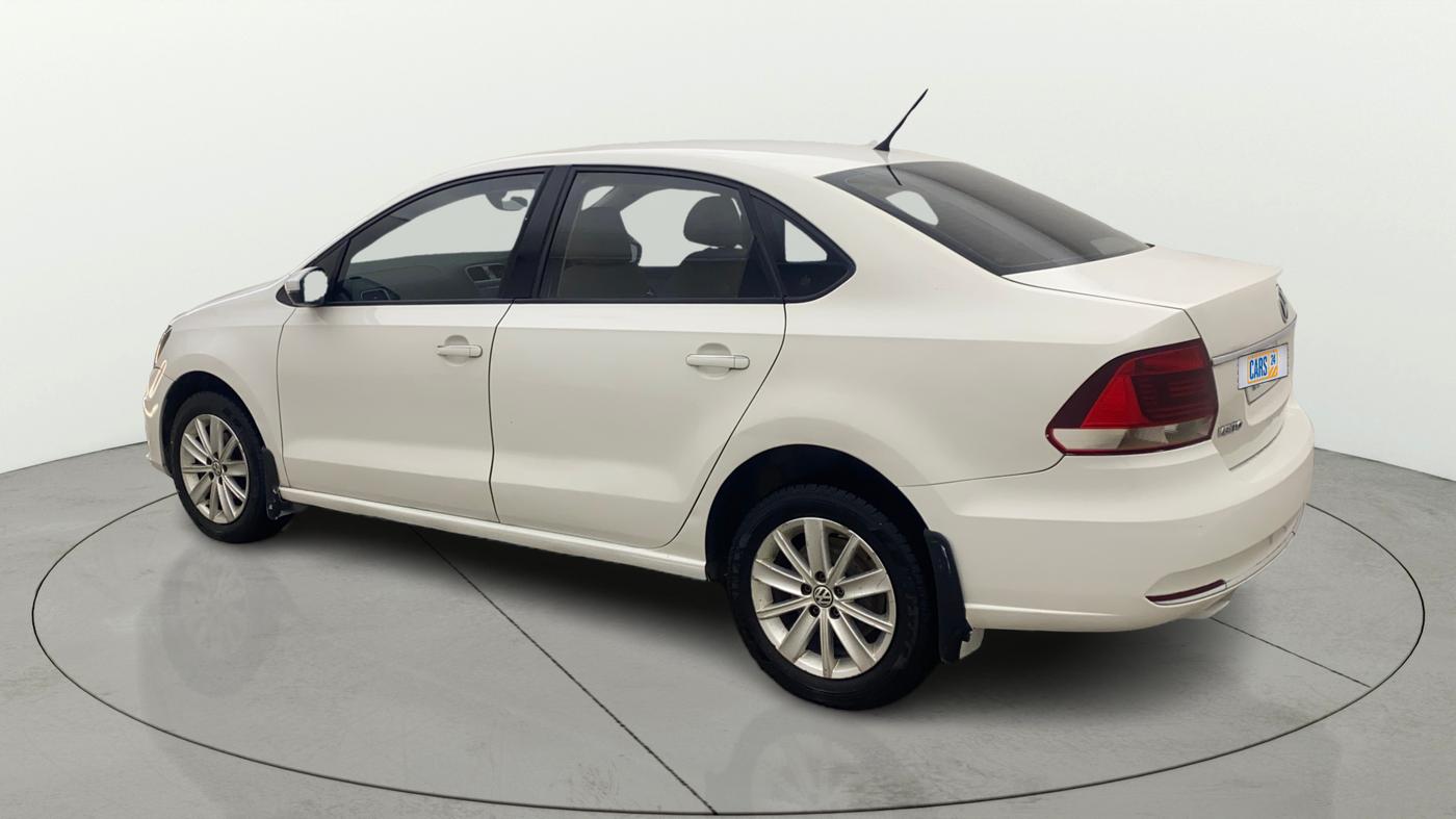 2016 Volkswagen Vento HIGHLINE DIESEL 1.5, Diesel, Manual, 1,19,043 km, Left Back Diagonal