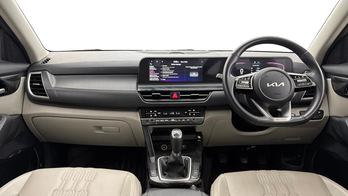 2024 KIA SELTOS  HTX 1.5 PETROL MT, Petrol, Manual, 40,834 km, Dashboard