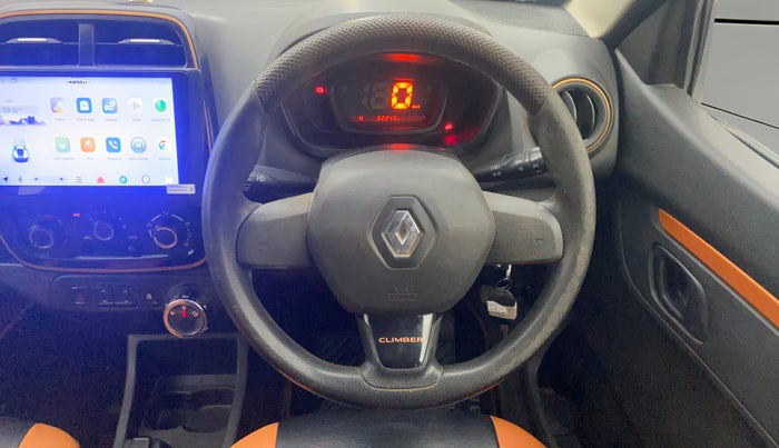 2017 Renault Kwid CLIMBER 1.0 AMT, Petrol, Automatic, 62,208 km, Steering Wheel Close Up