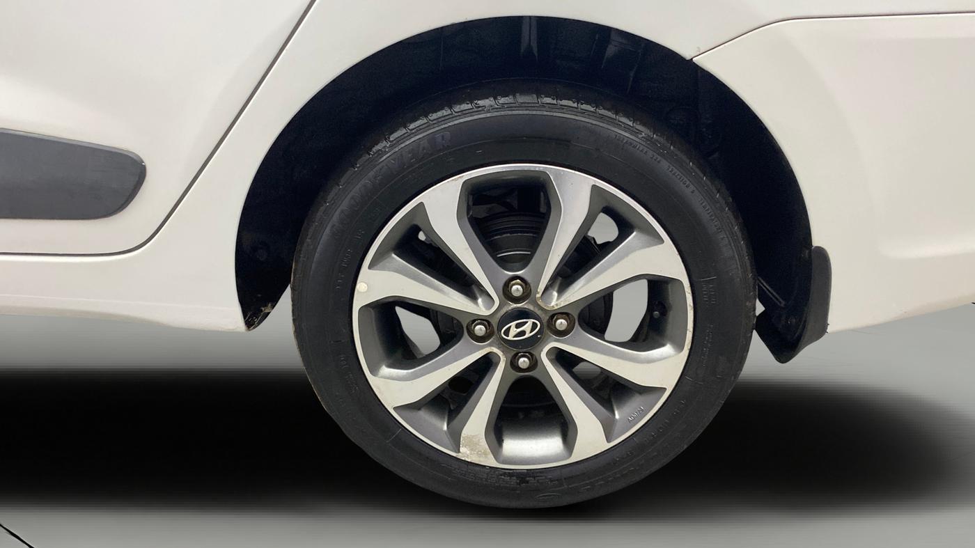 2014 Hyundai Xcent SX 1.2 (O), Petrol, Manual, 63,007 km, Left Rear Wheel
