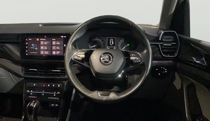 2022 Skoda KUSHAQ STYLE 1.5L TSI DSG, Petrol, Automatic, 50,926 km, Steering Wheel Close Up