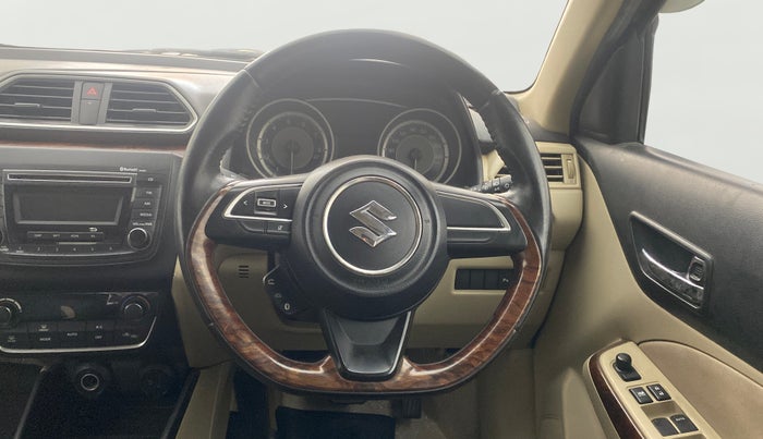 2018 Maruti Dzire ZXI AMT, Petrol, Automatic, 84,530 km, Steering Wheel Close Up