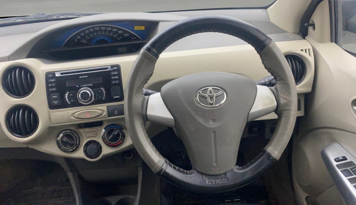 2013 Toyota Etios Liva G, Petrol, Manual, 17,283 km, Steering Wheel Close Up