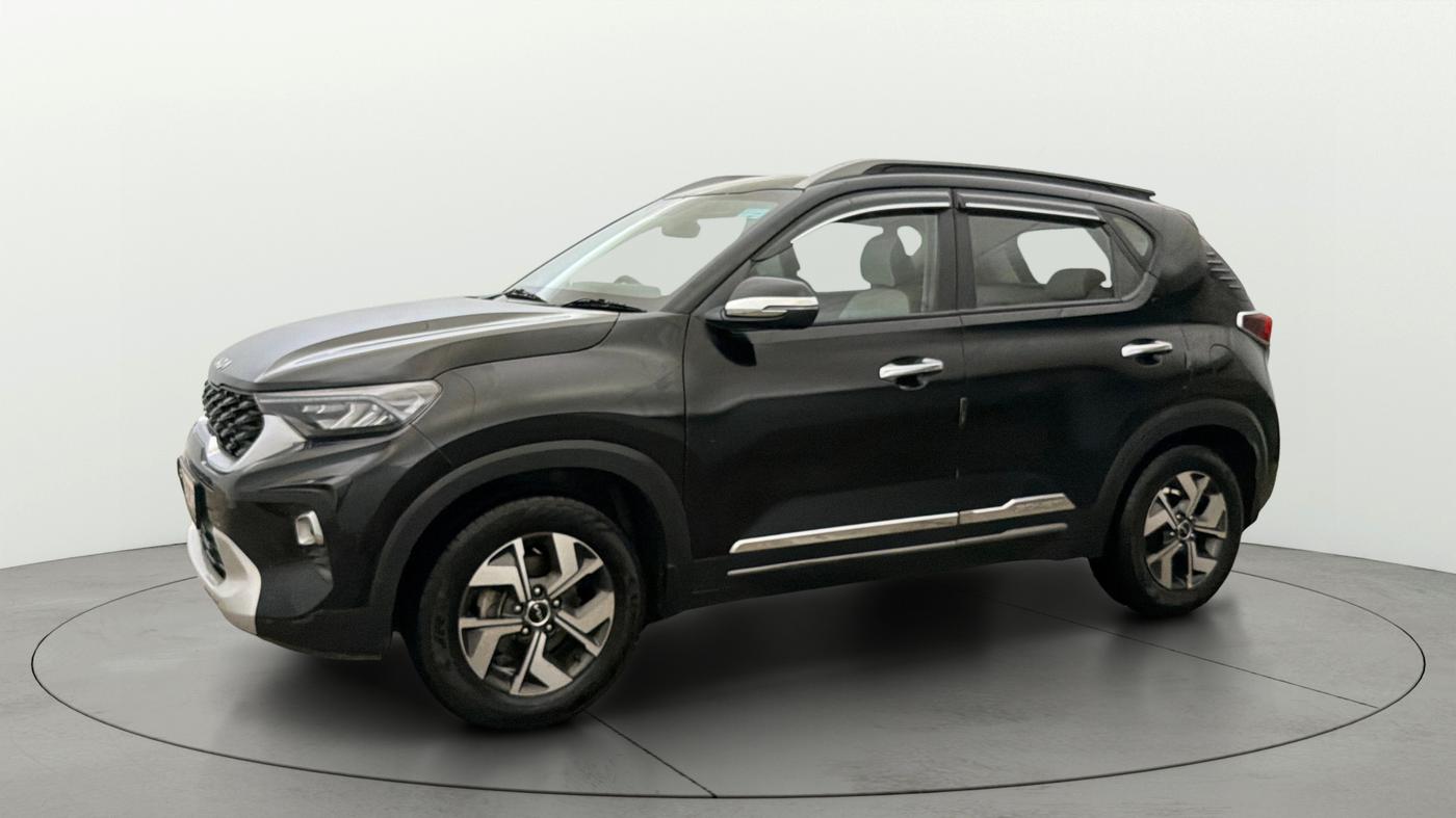 2023 KIA SONET HTX 1.0 IMT, Petrol, Manual, 85,989 km, Left Front Diagonal
