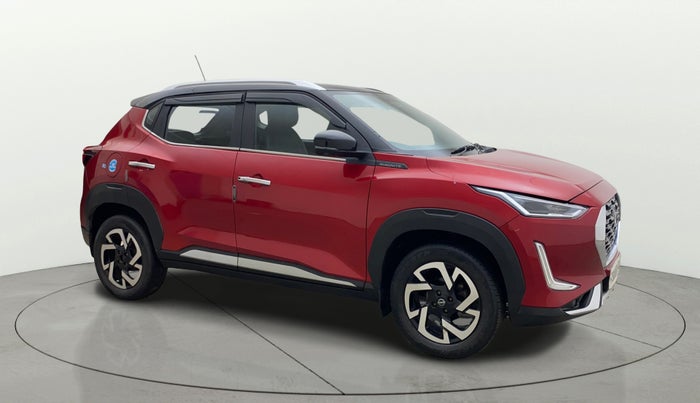 2021 Nissan MAGNITE XV PREMIUM TURBO (O) CVT DUAL TONE, Petrol, Automatic, 27,426 km, Right Front Diagonal