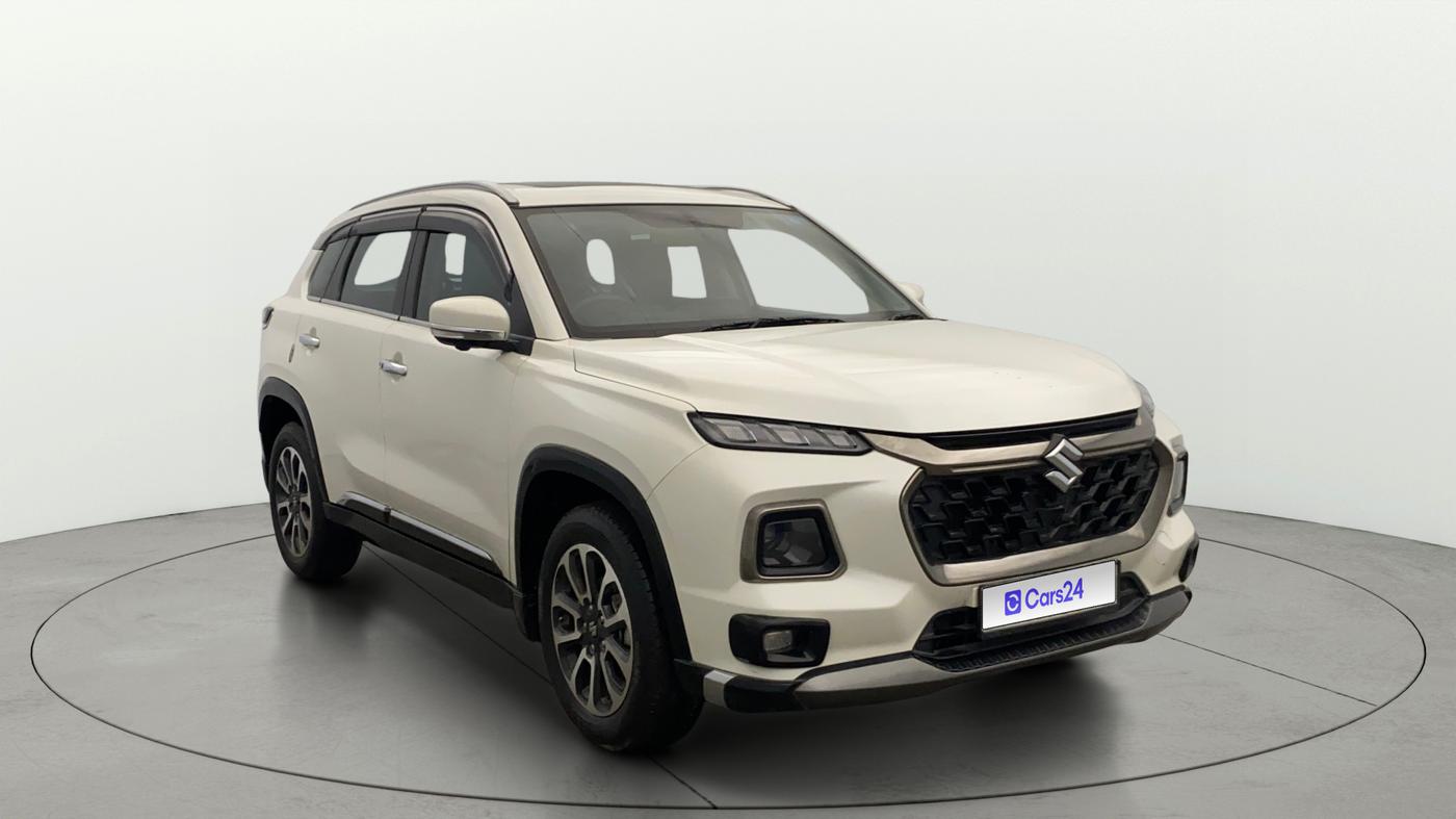 2025 Maruti Grand Vitara ALPHA PLUS HYBRID ECVT, Hybrid, Automatic, 16,069 km, Right Front Diagonal