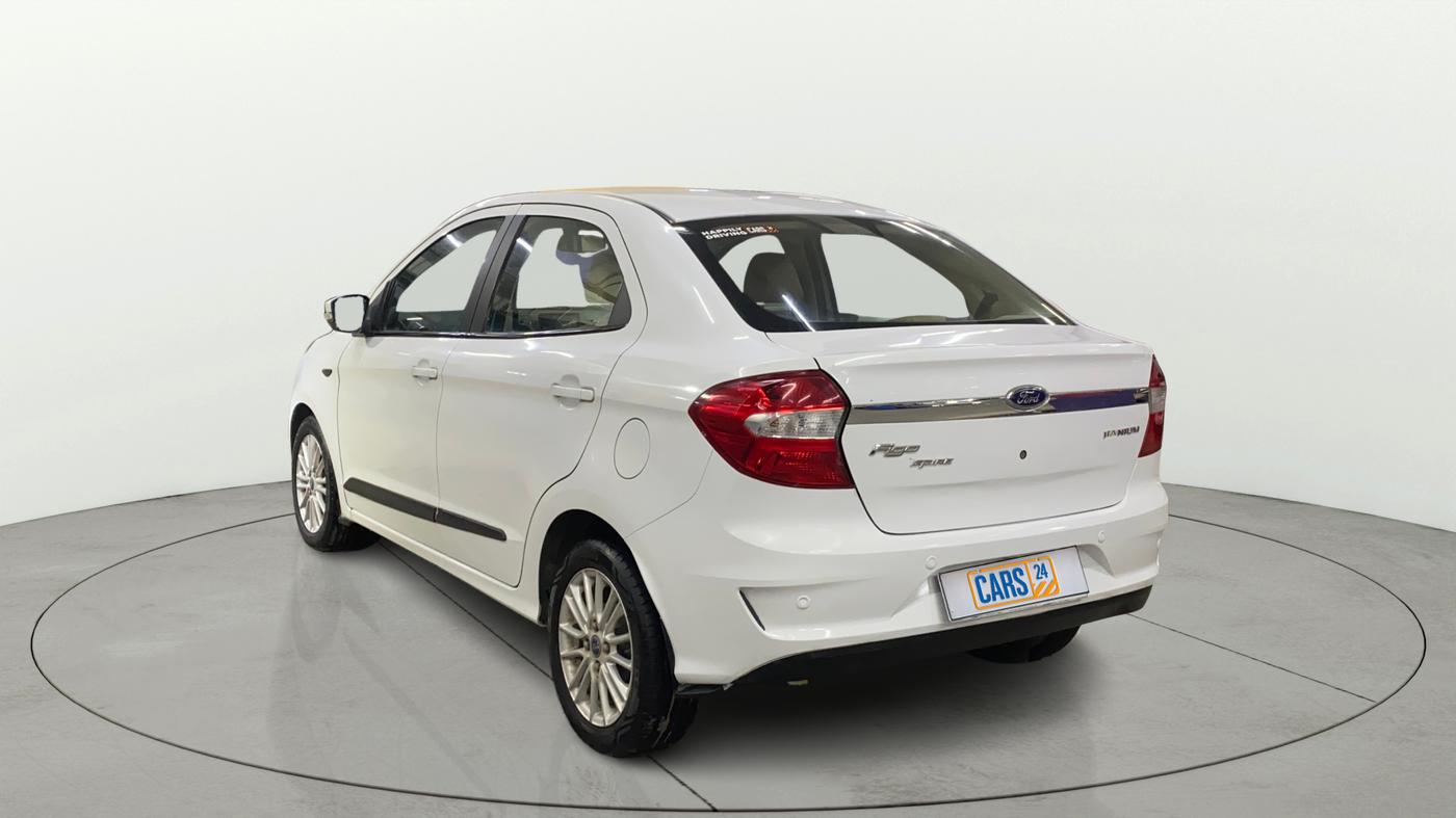 2018 Ford Figo Aspire TITANIUM 1.5 PETROL AT, Petrol, Automatic, 44,911 km, Left Back Diagonal