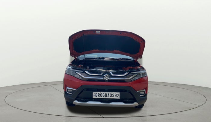 2022 Maruti BREZZA ZXI + SMART HYBRID DUAL TONE, Petrol, Manual, 28,115 km, Open Bonet