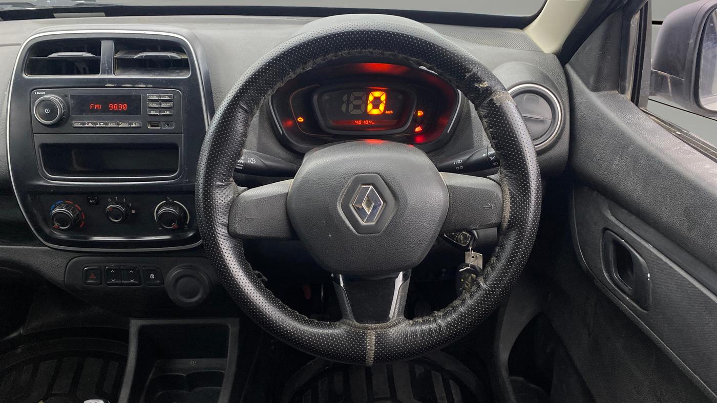 2018 Renault Kwid RXL, CNG, Manual, 39,940 km, Steering Wheel Close Up