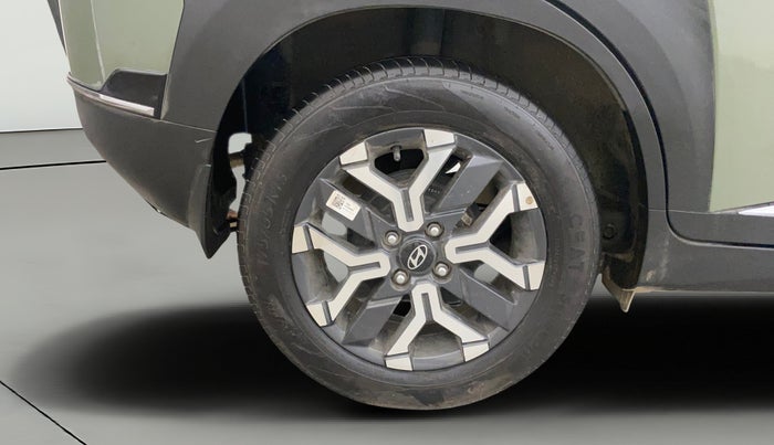 2023 Hyundai EXTER SX(O) CONNECT 1.2 AMT, Petrol, Automatic, 7,638 km, Right Rear Wheel