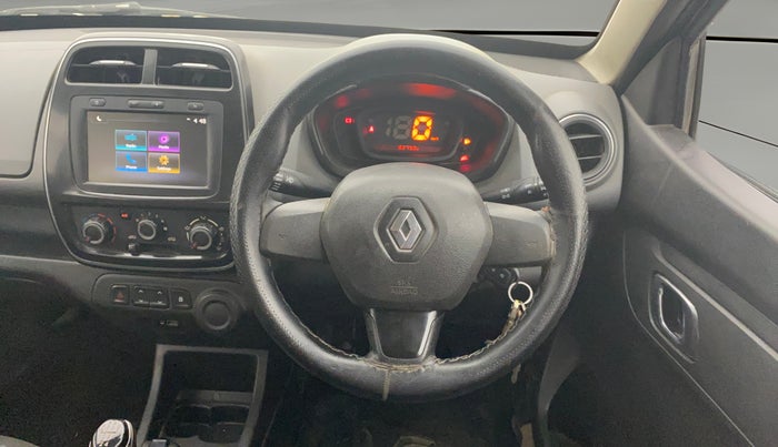 2019 Renault Kwid RXT 1.0 (O), Petrol, Manual, 62,733 km, Steering Wheel Close Up