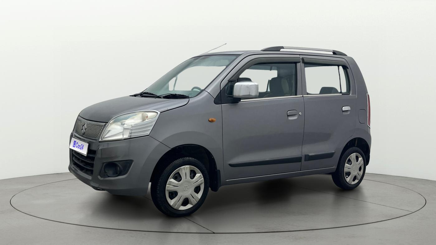 2018 Maruti Wagon R 1.0 VXI, Petrol, Manual, 61,840 km, Left Front Diagonal