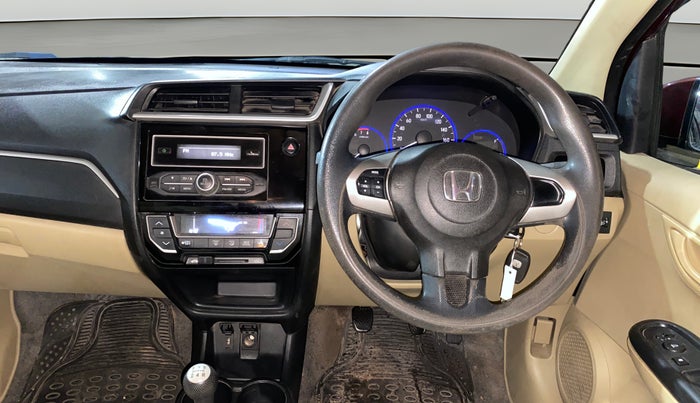 2016 Honda Amaze 1.2L I-VTEC S, Petrol, Manual, 91,111 km, Steering Wheel Close Up