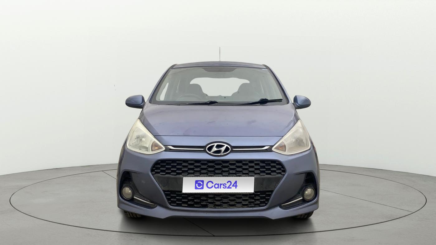 2017 Hyundai Grand i10 MAGNA 1.2 KAPPA VTVT, Petrol, Manual, 1,17,296 km, Front