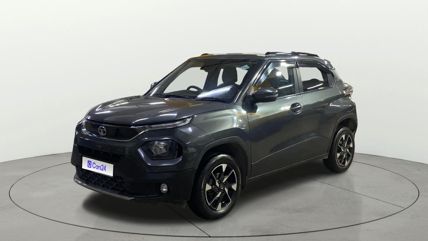 2023 Tata PUNCH ACCOMPLISHED DAZZLE SUNROOF CNG MT, CNG, Manual, 92,545 km, Left Front Diagonal