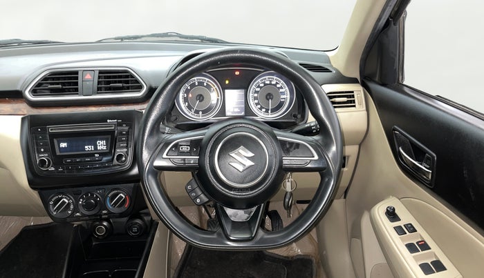2018 Maruti Dzire VXI, Petrol, Manual, 39,120 km, Steering Wheel Close Up
