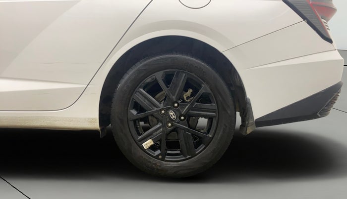 2024 Hyundai Verna SX (O) 1.5 TURBO PETROL DCT, Petrol, Automatic, 10,808 km, Left Rear Wheel